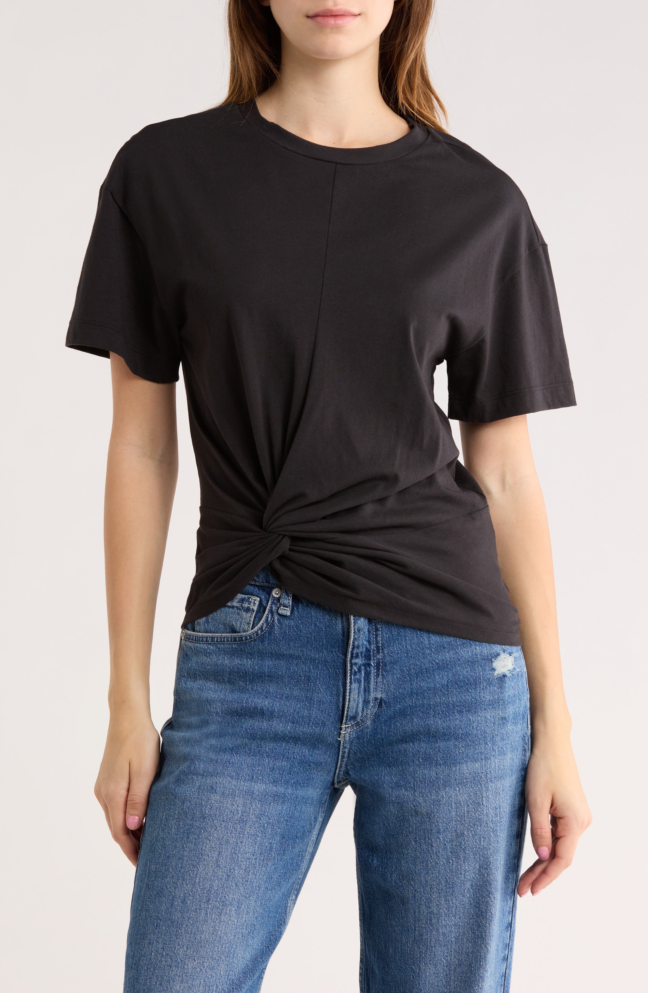rag & bone Mia Draped T-Shirt