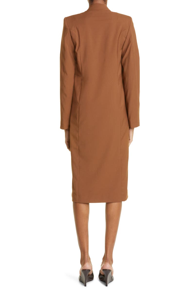 Luar Belt Detail Crepe Trench Coat, Alternate, color, 
