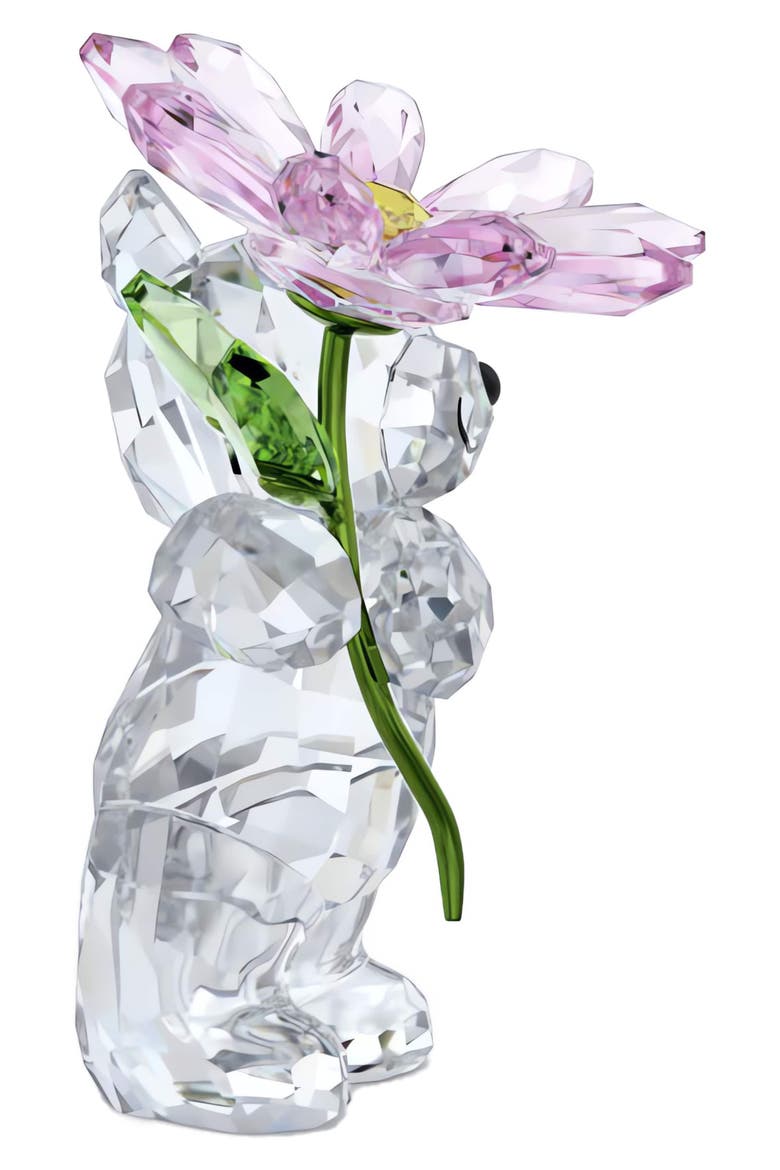 Kris Bear A Daisy for You Lead Crystal Figurine, Alternate, color, MULTI