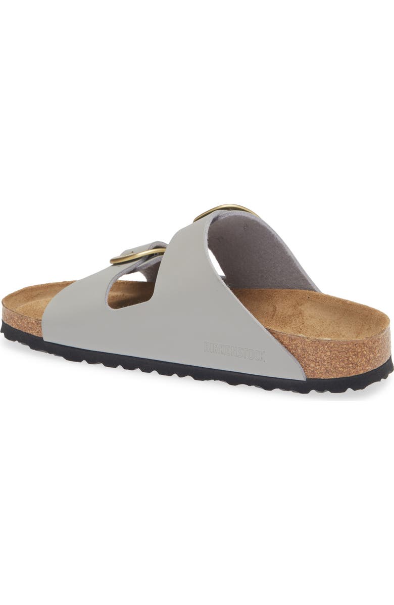 Birkenstock Arizona Big Buckle Slide Sandal, Alternate, color, Stone Coin