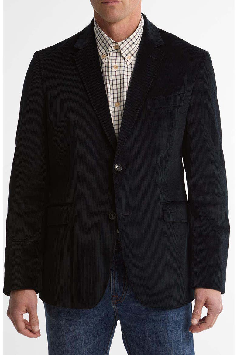 Brosnan Corduroy Sport Coat, Main, color, NAVY