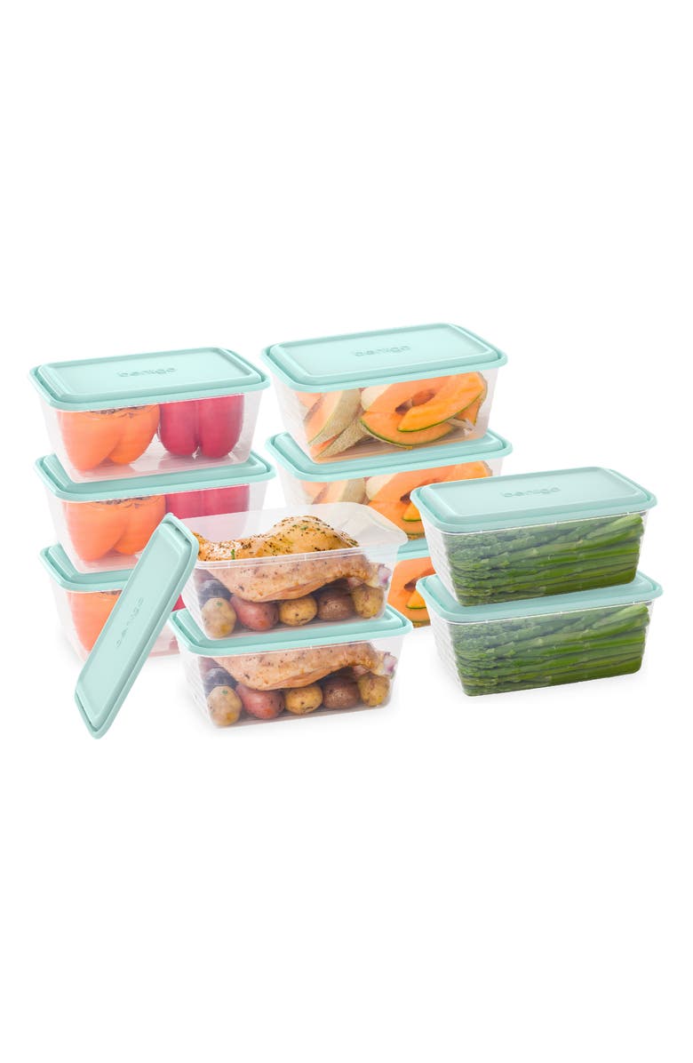 BENTGO 20-Piece Meal Prep Set, Main, color, Blue