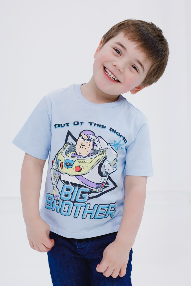 Toy Story Short Sleeve T-Shirt, Alternate, color, Blue Buzz Lightyear