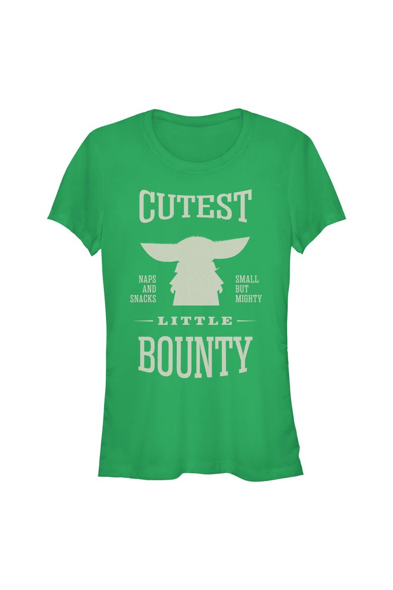 Junior's Cutest Little Bounty Short Sleeve Graphic T-Shirt, Main, color, Kelly Green