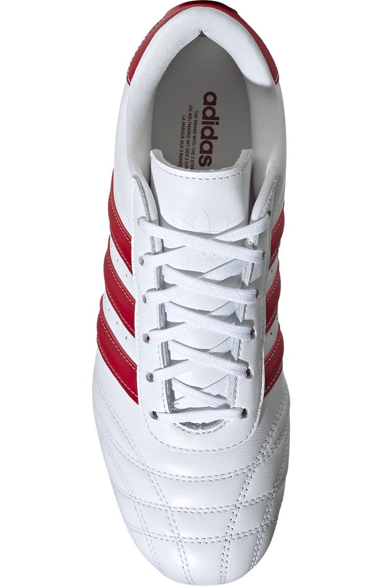 adidas Taekwondo Sneaker, Alternate, color, White/ Team Victory Red/ Gum