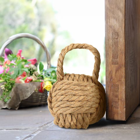 Nautical Rope Knot Decorative Door Stop