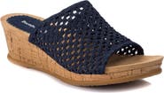 BARETRAPS Flossy Woven Wedge Sandal
