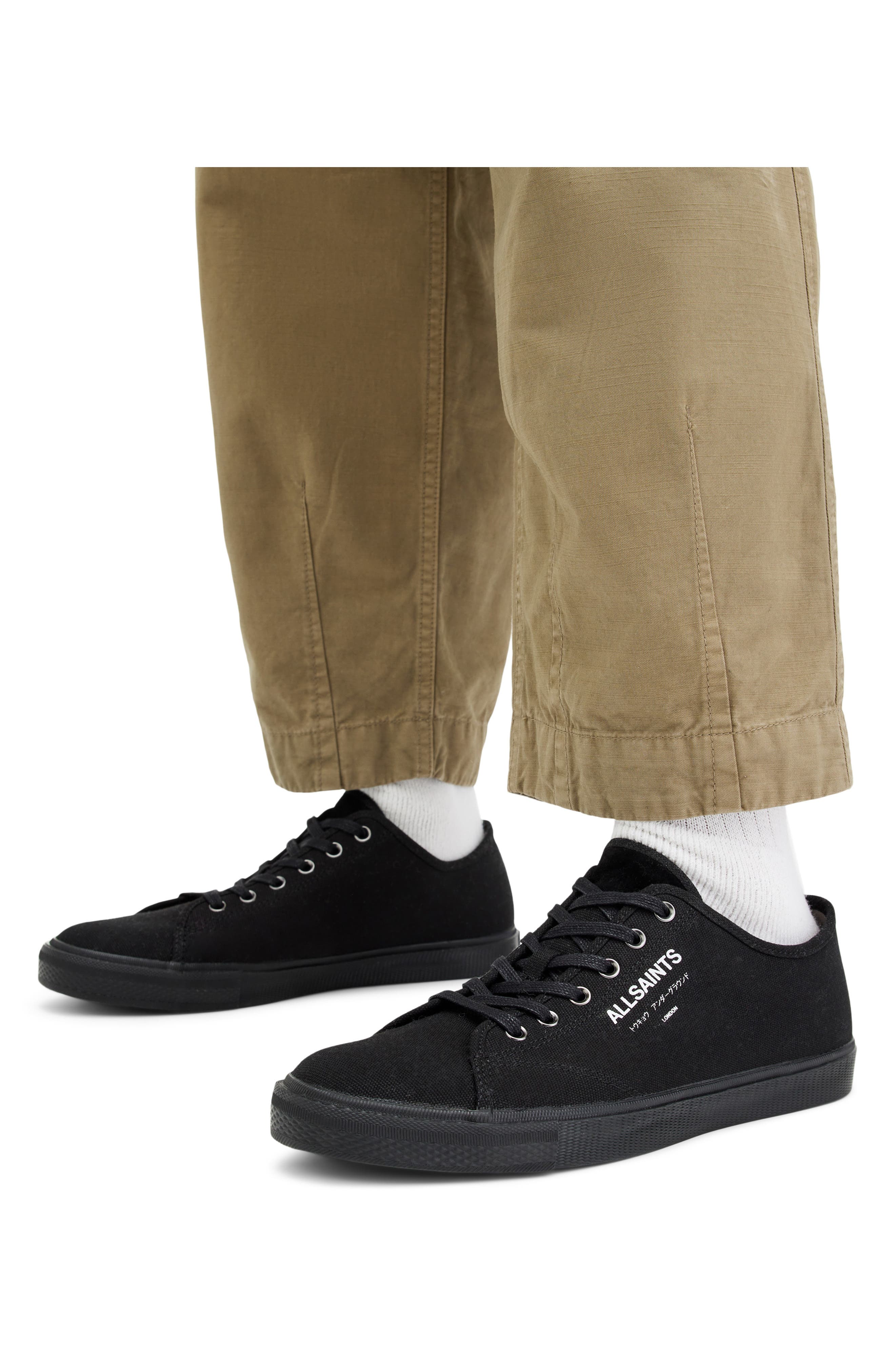 AllSaints Underground Low Top Sneaker, Alternate, color, 