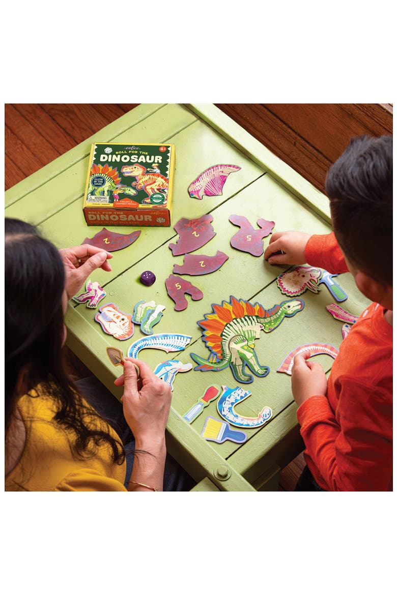 Kids' Dinosaur Dice Game, Alternate, color, MULTI