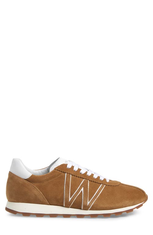 Jm Weston Animation On My Way Sneaker In Sand/white