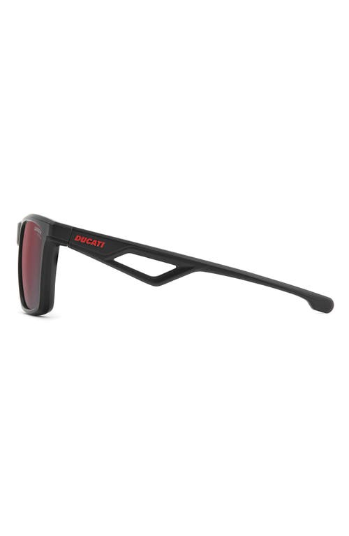 Carrera Eyewear 57mm Polarized Rectangular Sunglasses In Multi