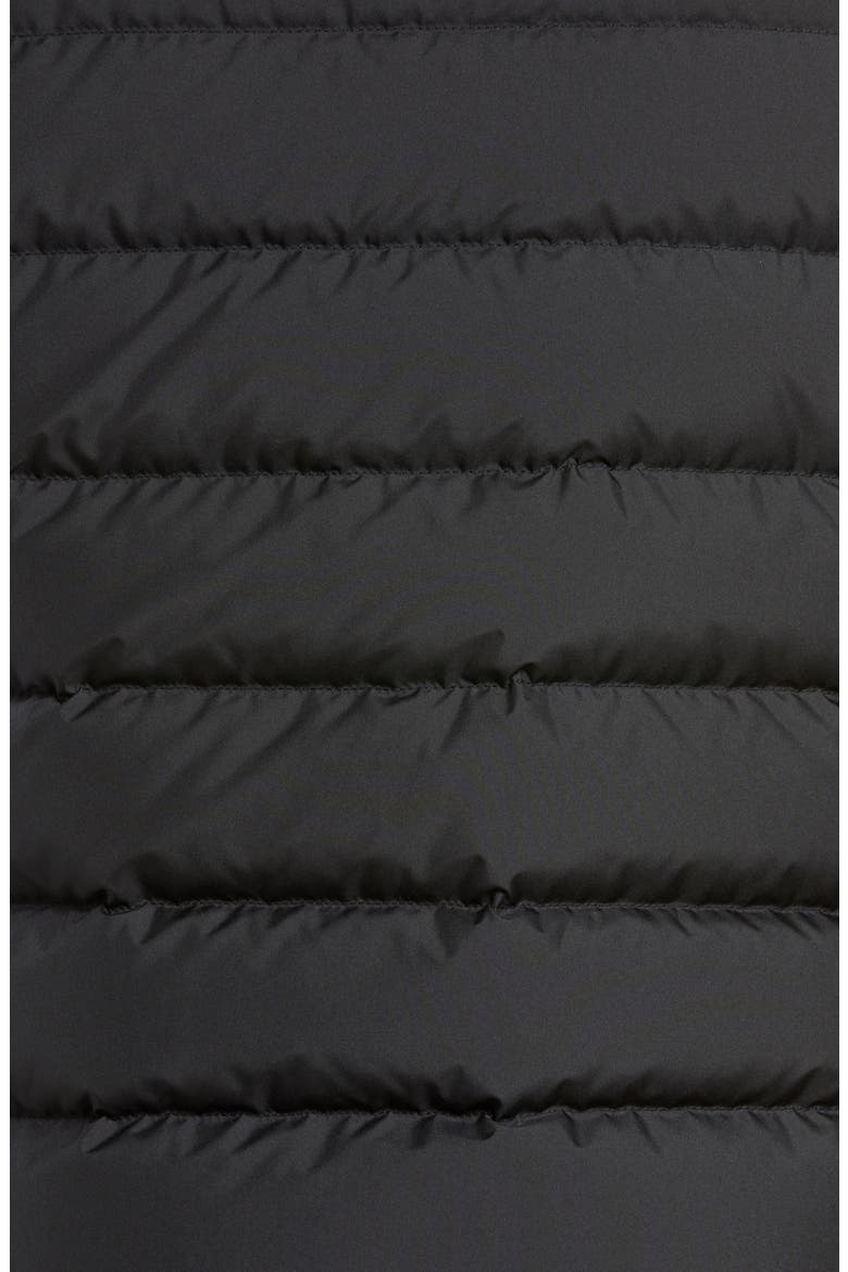 Greenland Water Repellent Down Liner Vest, Alternate, color, BLACK