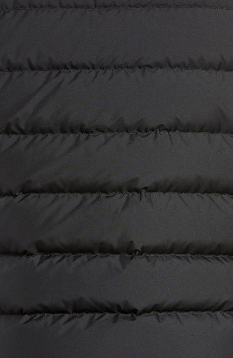 Fjällräven Greenland Water Repellent Down Liner Vest, Alternate, color, Black