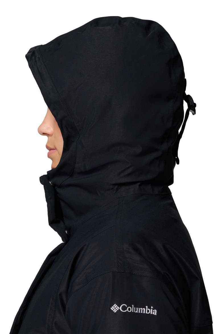 Harmony Falls 550 Fill Power Down & Feather Fill Parka, Alternate, color, BLACK