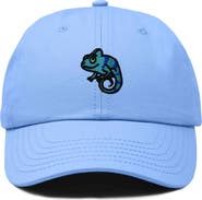 Dalix Chameleon Embroidered Dad Hat