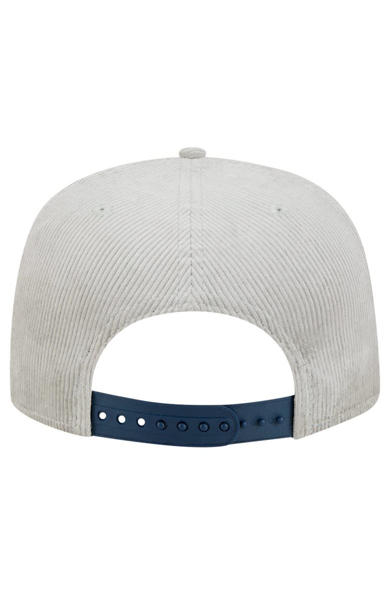 New Era Men's New Era Gray Detroit Tigers Corduroy Golfer Snapback Hat, Alternate, color, Gray