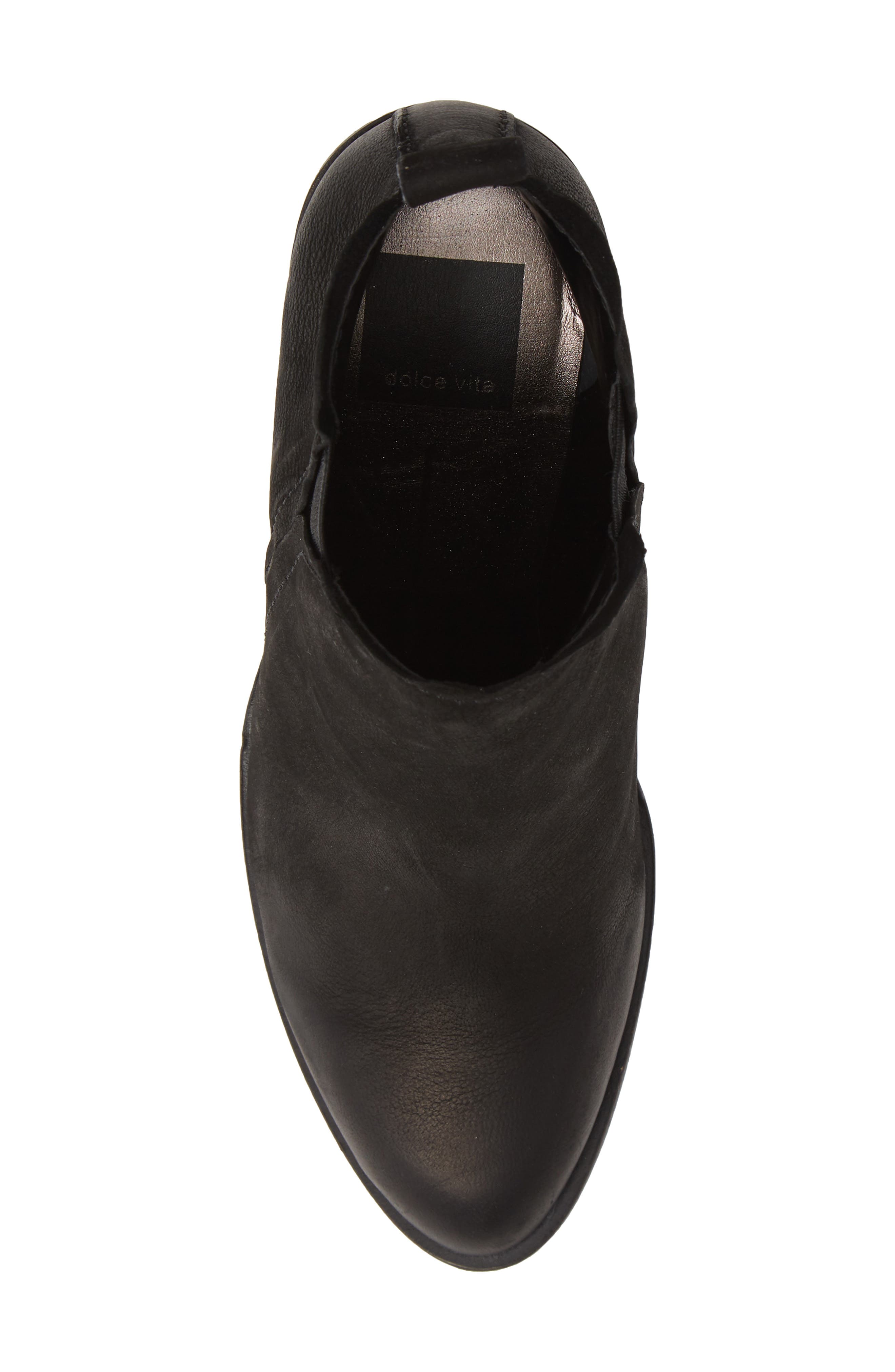 Simone Bootie, Alternate, color, BLACK