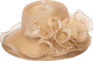 San Diego Hat Chiffon Ruffle Hat