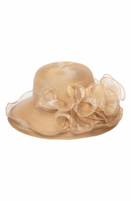 San Diego Hat Chiffon Ruffle Hat