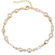 Adornia Mixed Shape Cubic Zirconia Bracelet
