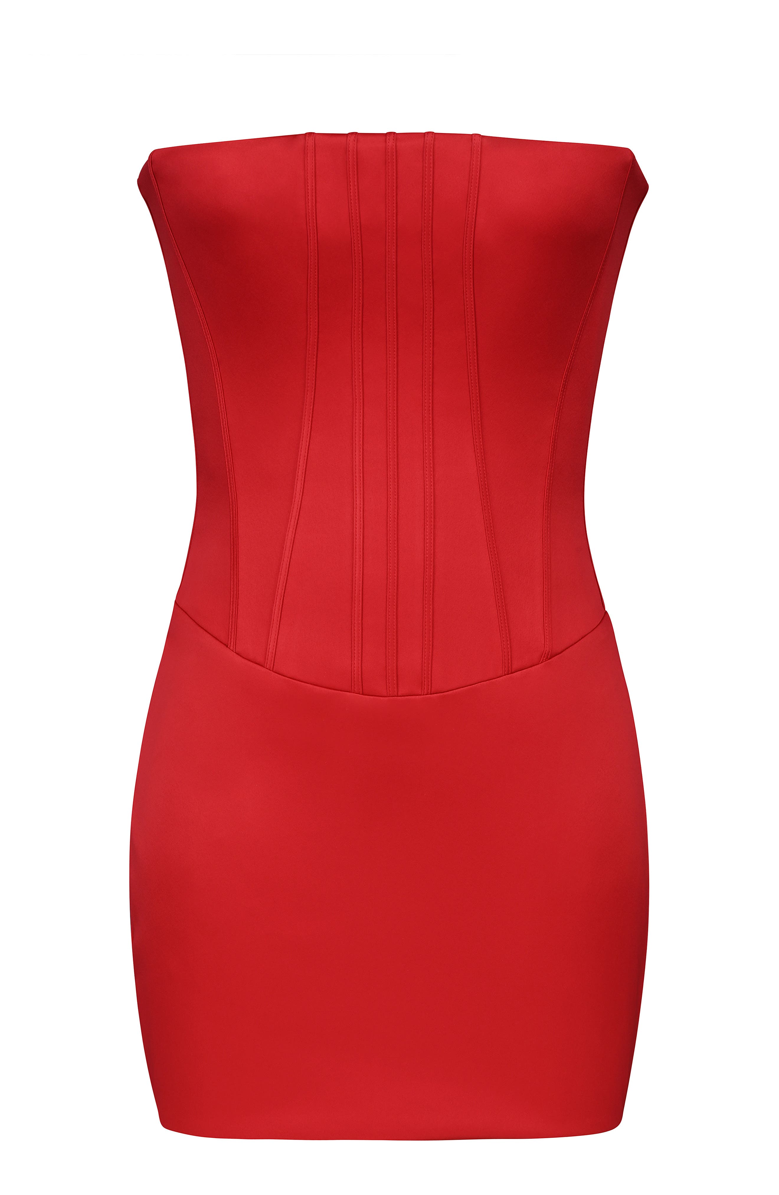 laila mini dress jacquard strapless fit Glamorweb on LTK