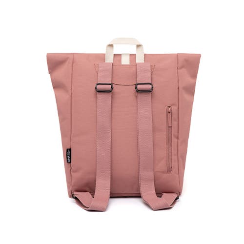 Lefrik Roll Mini Backpack In Pink