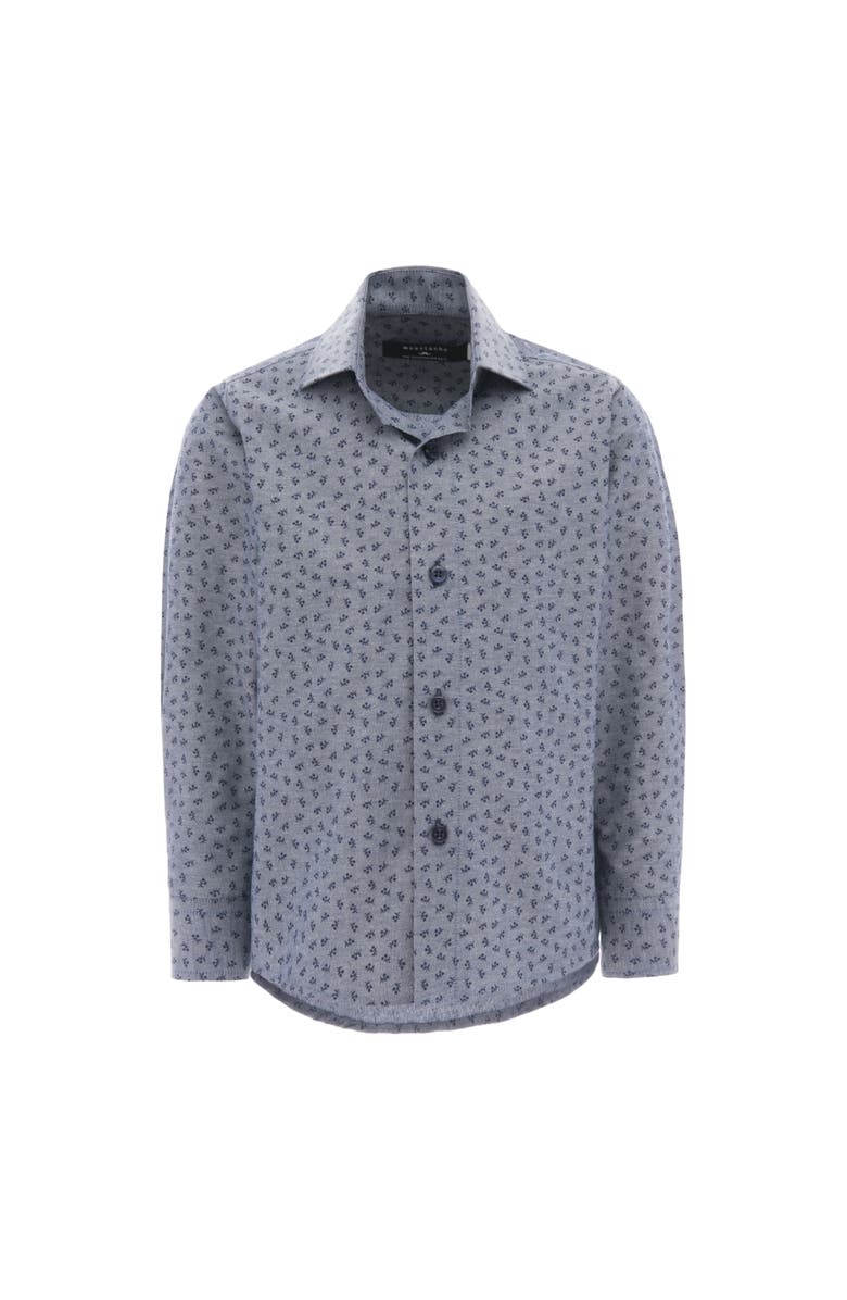 MOUSTACHE Printed Dress Shirt, Alternate, color, Gray