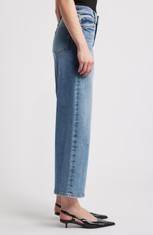Frame Le Pixie High Waist Slim Palazzo Jeans In Rowley