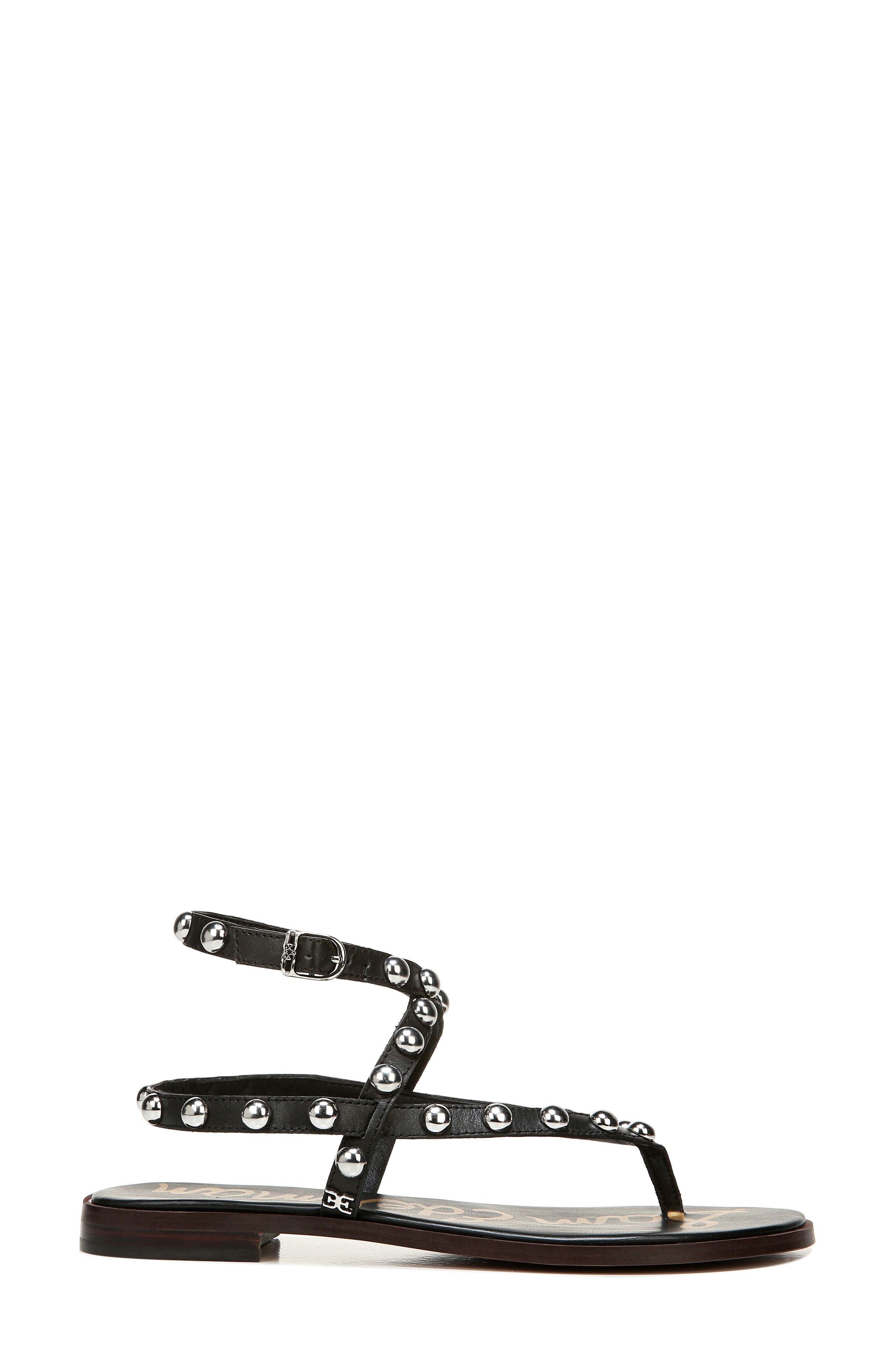 Sam Edelman Elisha Studded Strappy Sandal, Alternate, color, 