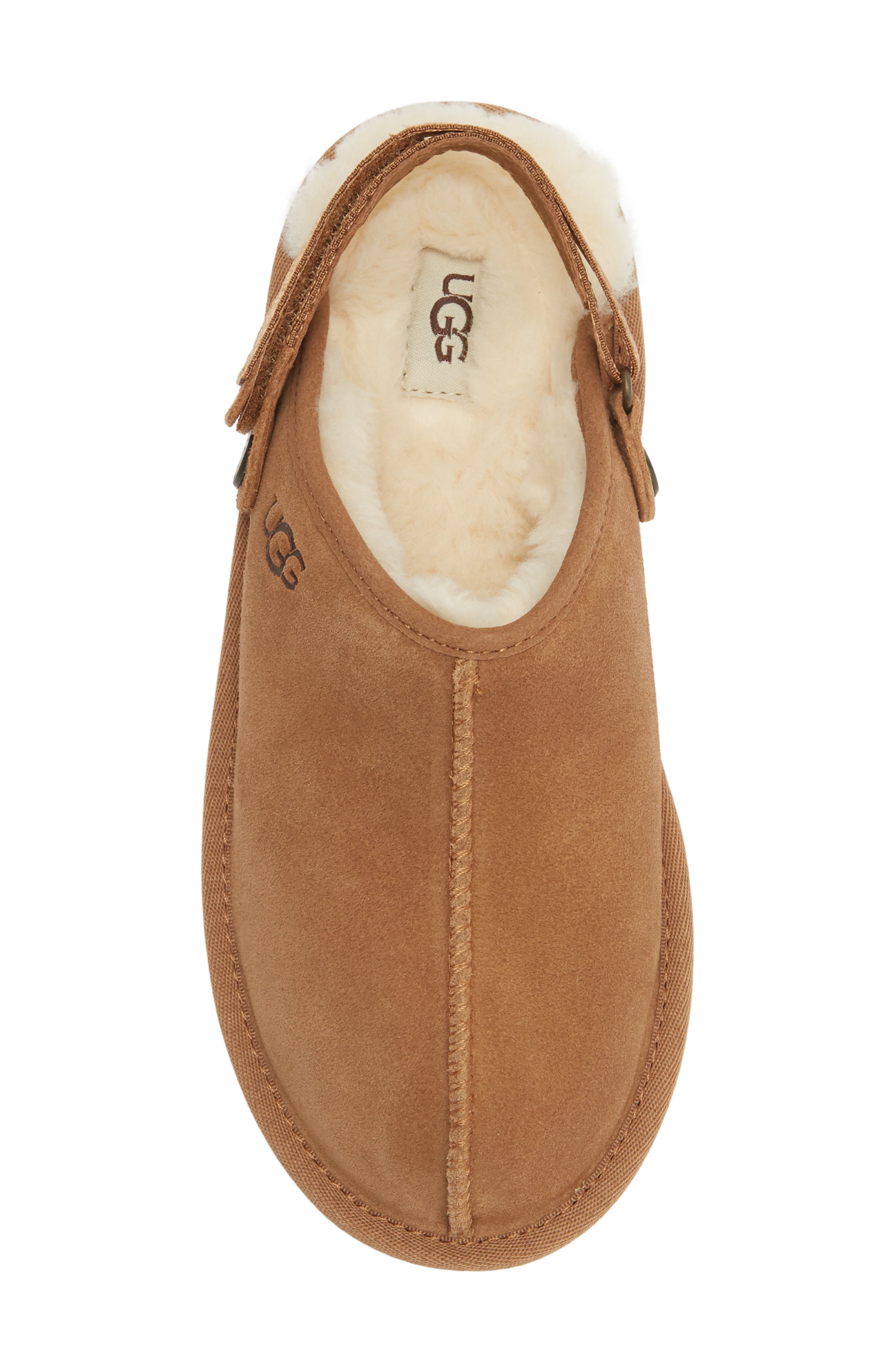 UGG<sup>®</sup> Kids' Lanah Clog, Alternate, color, Chestnut