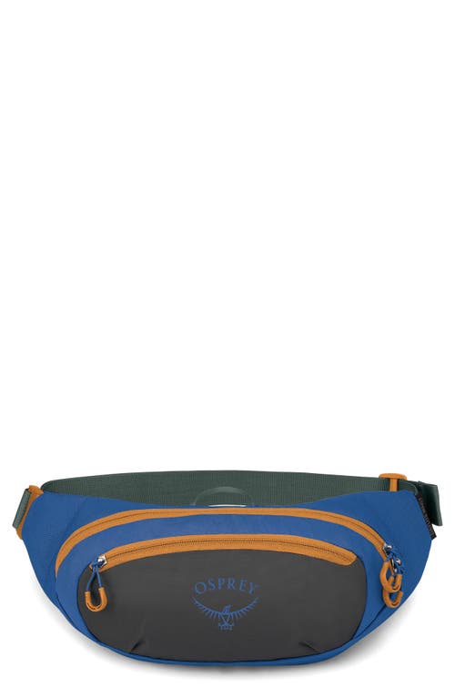 Osprey Daylite Earth 2-liter Belt Bag In Dark Charcoal/blue Flame