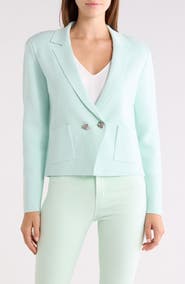 L'AGENCE Sofia Knit Blazer