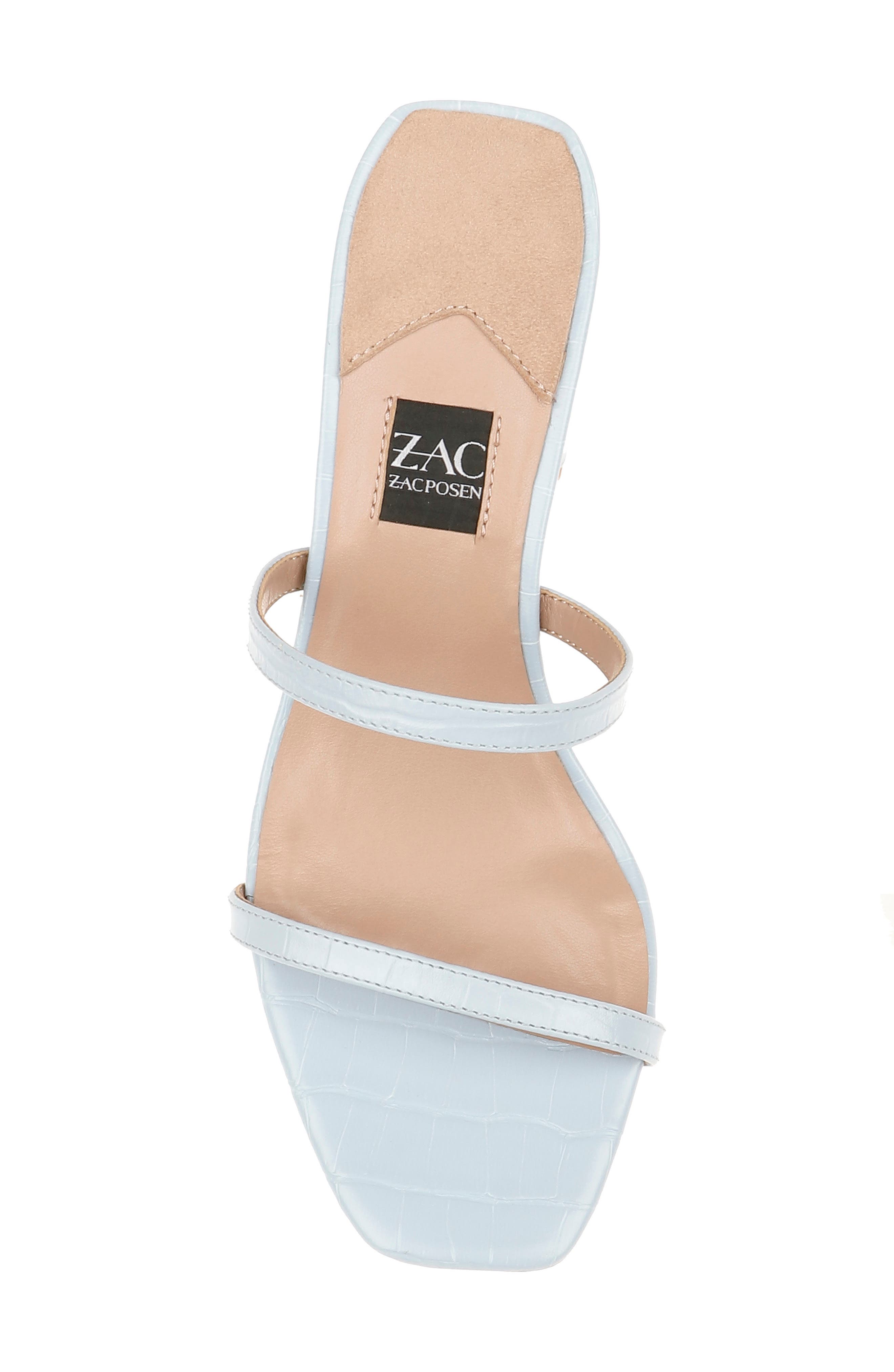 Saint Slide Sandal, Alternate, color, BABY BLUE LEATHER