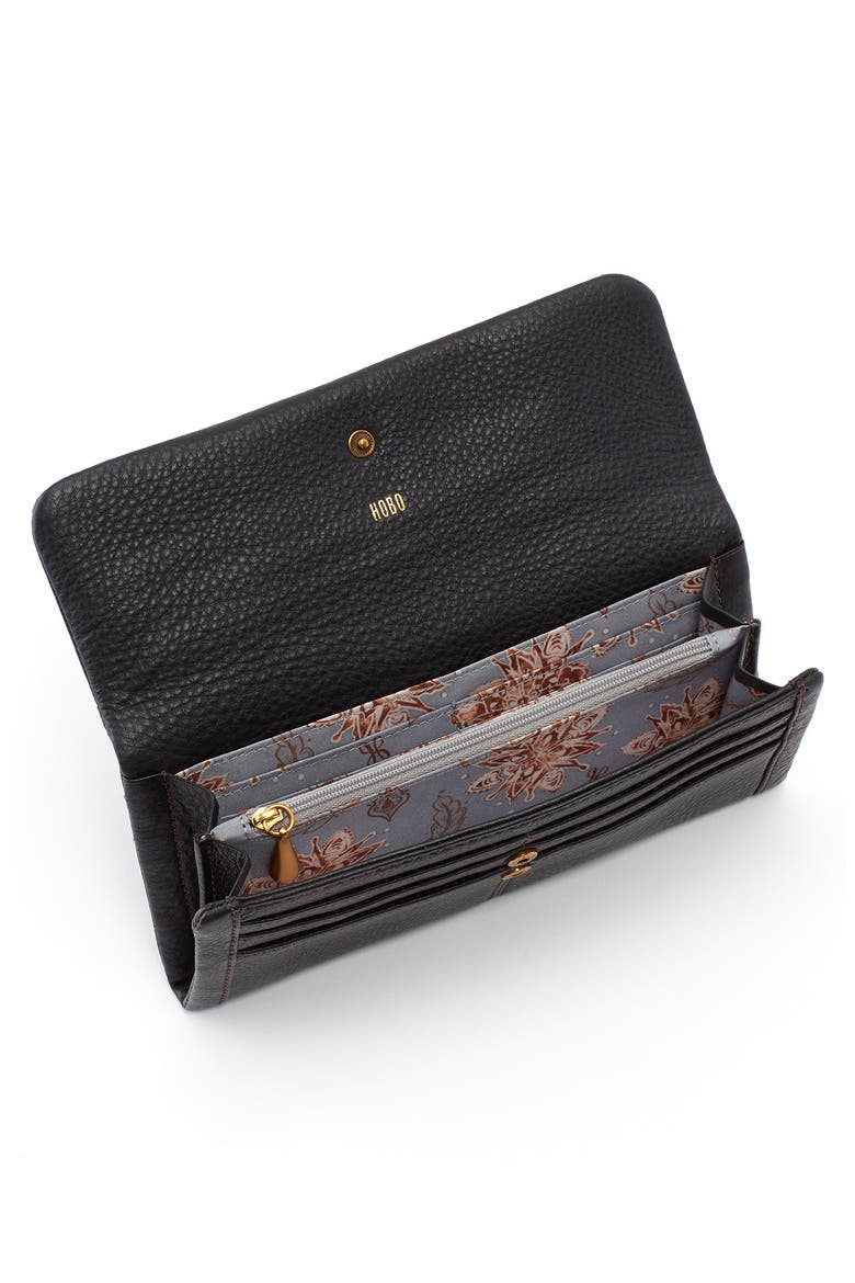 Wonder Leather Wallet, Alternate, color, BLACK