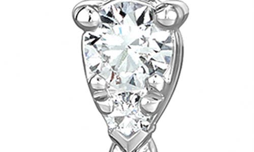 Hearts On Fire Aerial Diamond Dewdrop Linear Earrings In White Gold