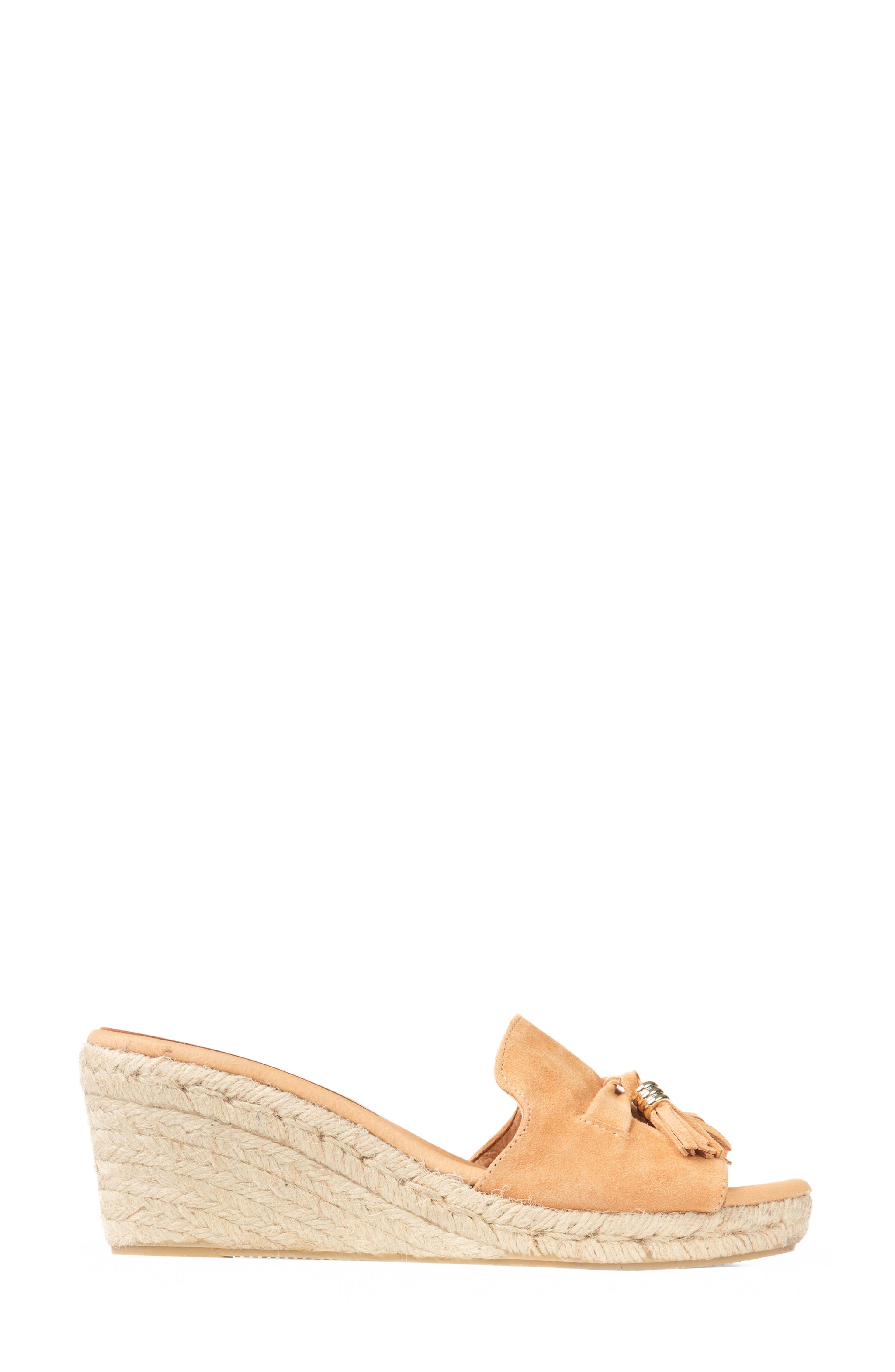 patricia green Capri Tassel Espadrille Wedge Sandal, Alternate, color, 