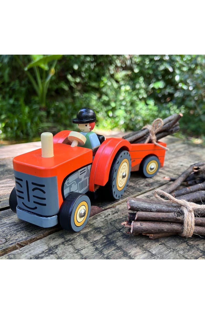 Tender Leaf Toys Farmyard Tractor Playset, Alternate, color, Multi