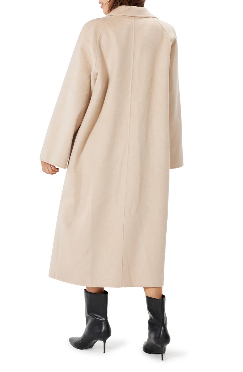 Sophie Rue Cardine Longline Wool Wrap Coat, Alternate, color,