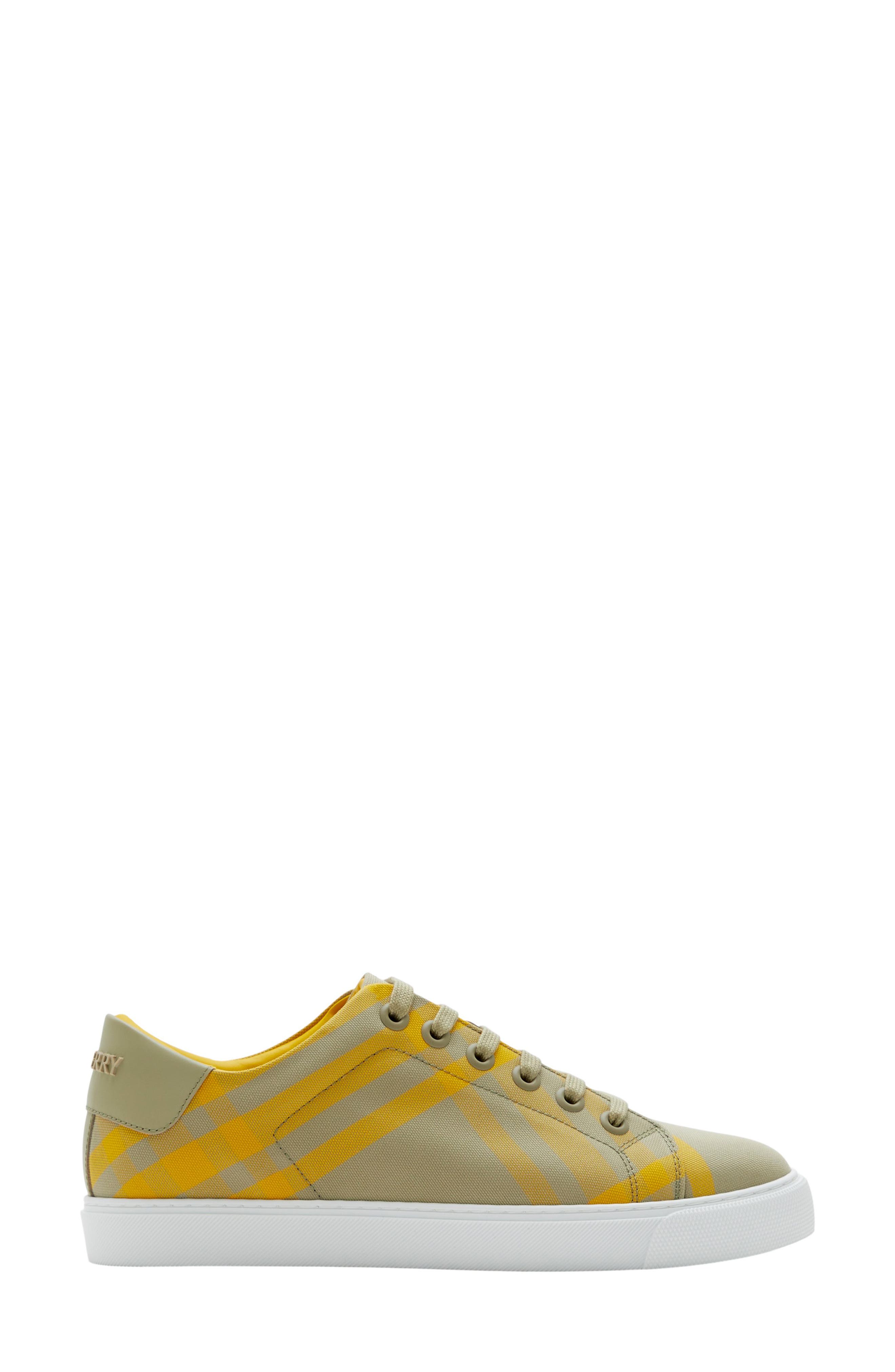 Burberry Albridge Check Low Top Sneaker, Main, color, 