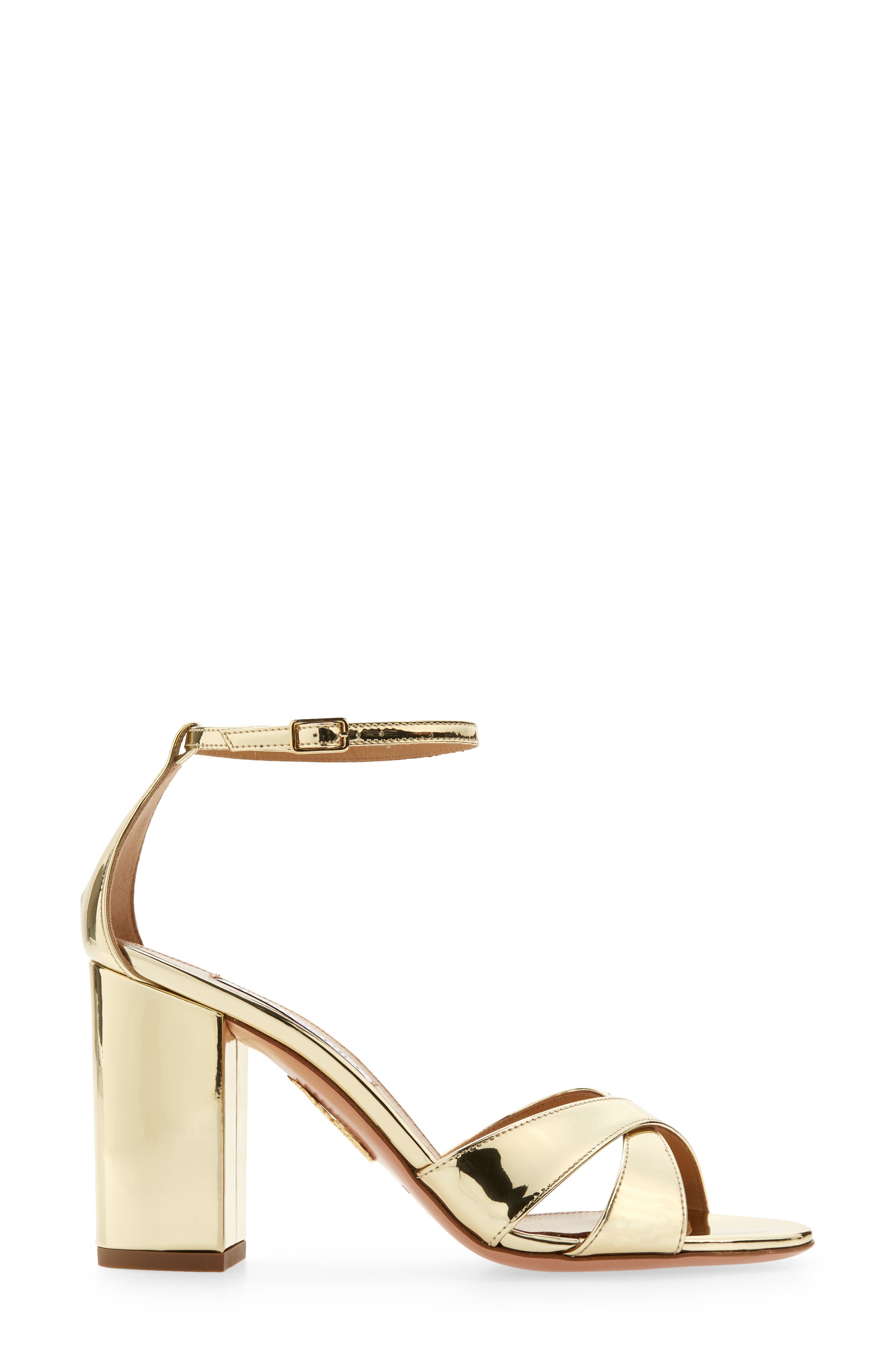 Divine Ankle Strap Sandal, Alternate, color, SOFT GOLD