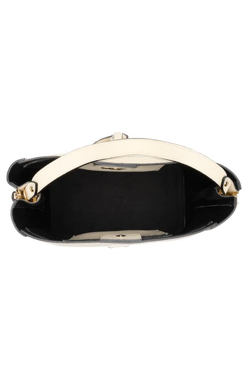 Valentino By Mario Valentino Callie Medallion Shoulder Bag In Marshmallow
