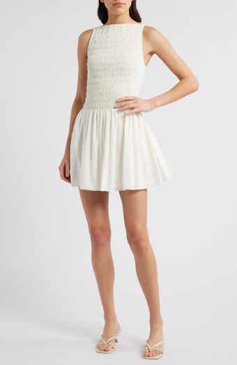 Faithfull the Brand Noa Smocked Minidress