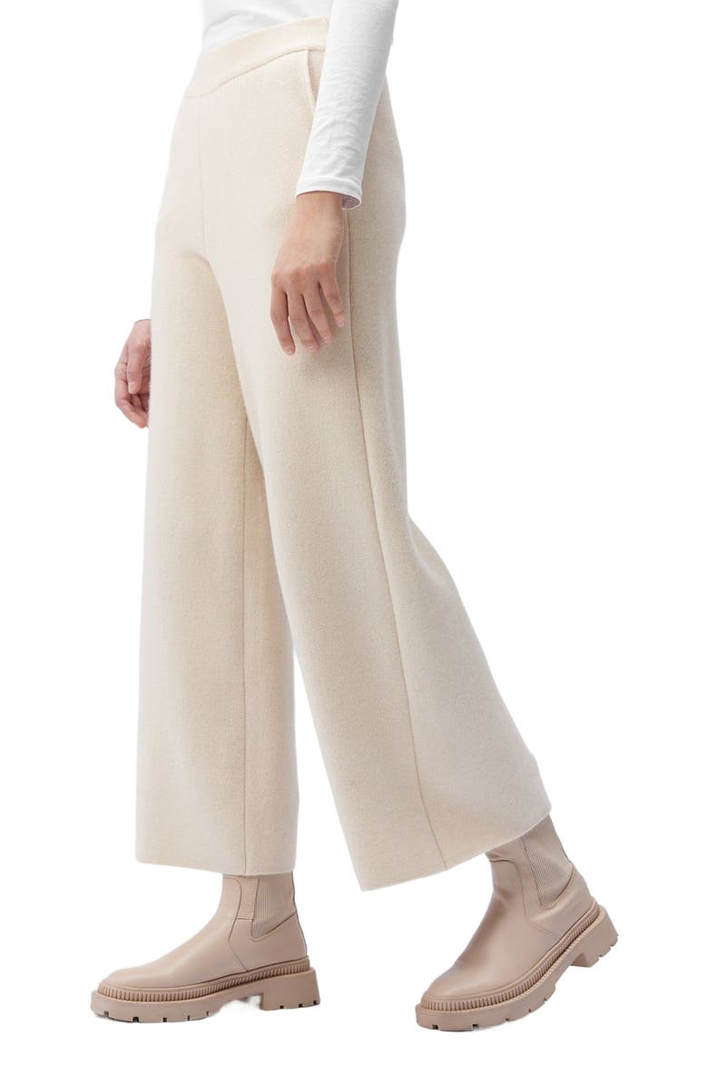 GOBI Mongolian Cashmere Cashmere Wide-Leg Pants, Alternate, color,