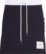Thom Browne Cotton Jersey Miniskirt
