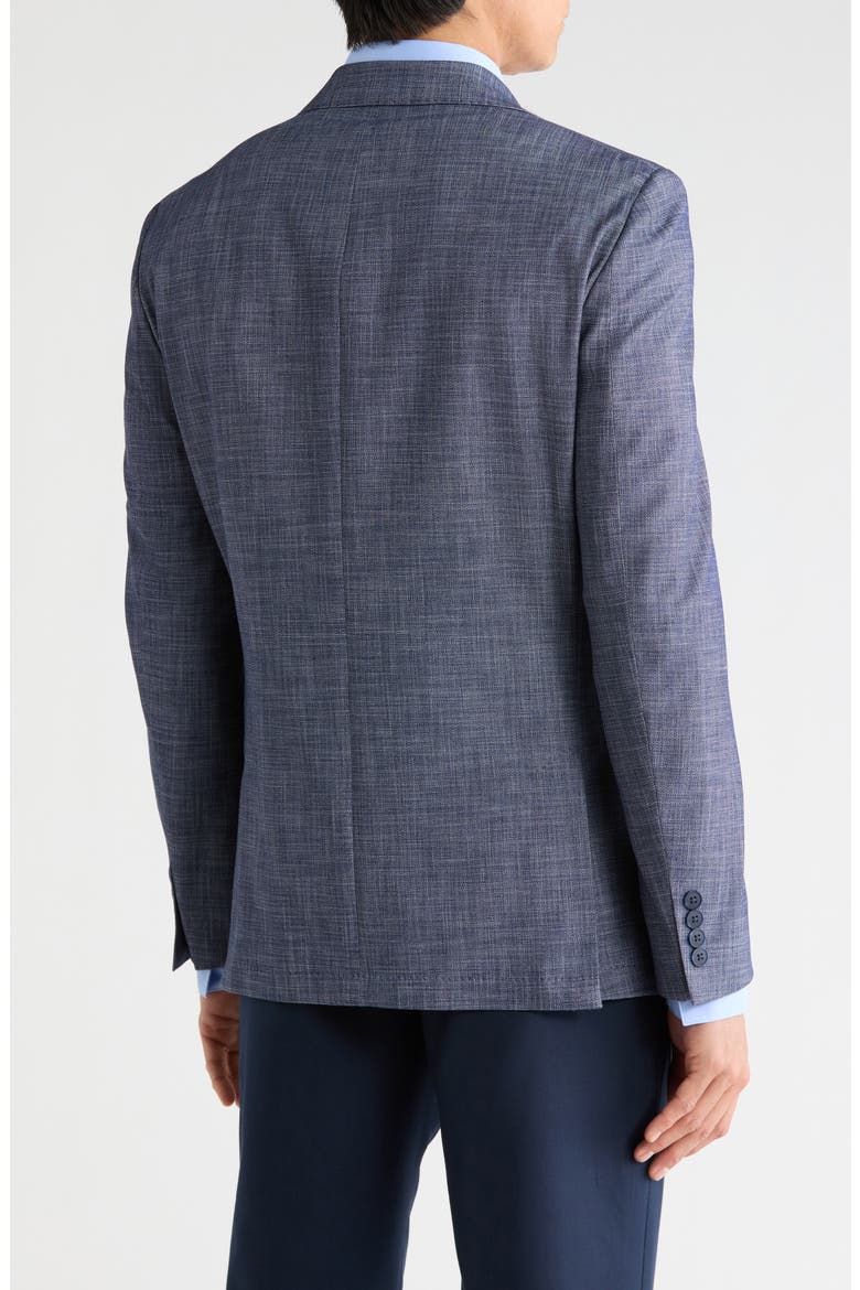 Two Button Notch Lapel Sportcoat, Alternate, color, DARK BLUE