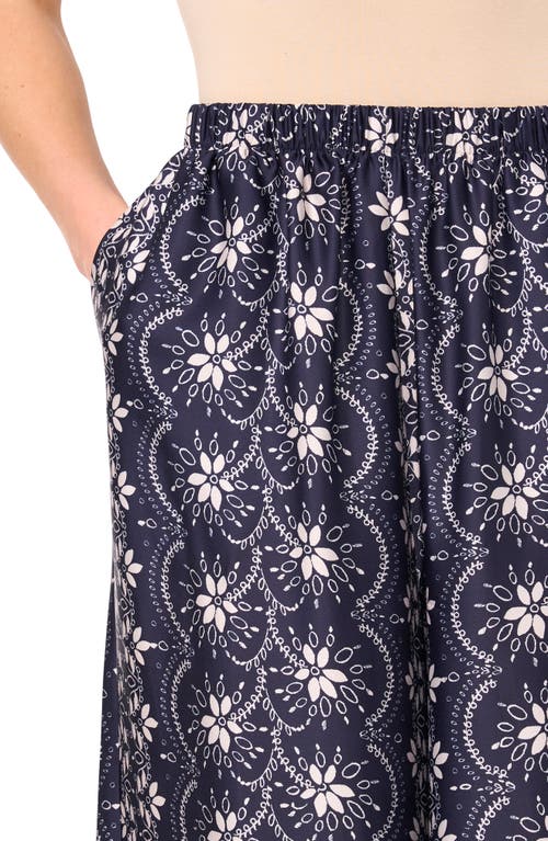 Shop Cece Mixed Print Wide Leg Pants
