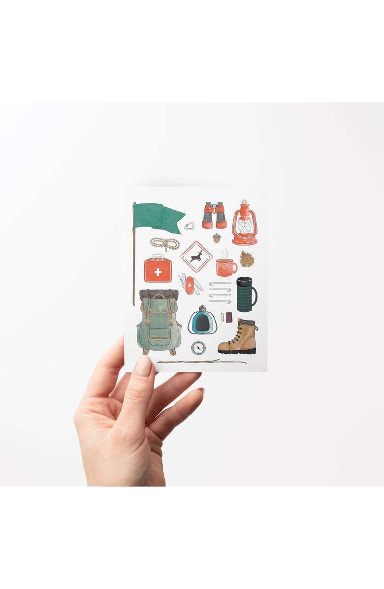 Ramus & Co Everyday Greeting Card Pack (3ct) "Camping Weekender Society", Alternate, color, Multi-Pack