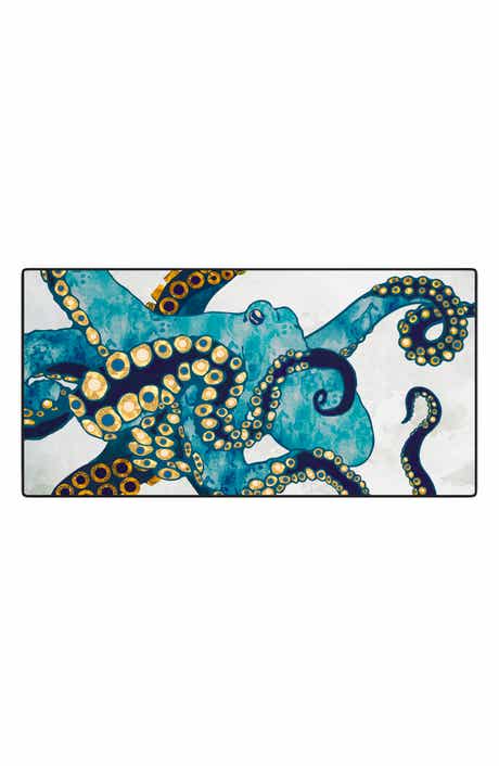 Deny Designs Metallic Octopus VI Desk Mat