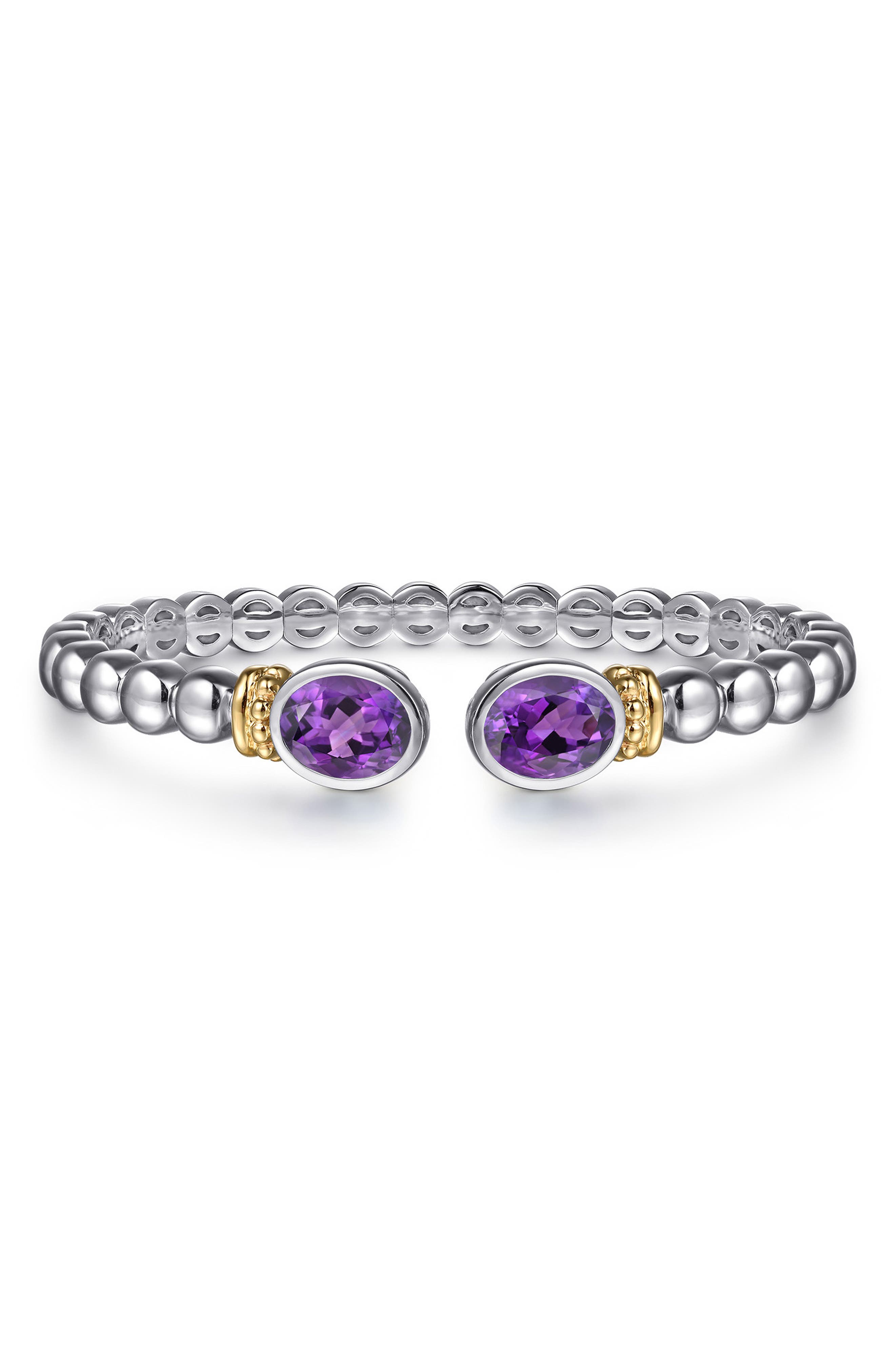 selected STERLING / 14K/ AMETHYST