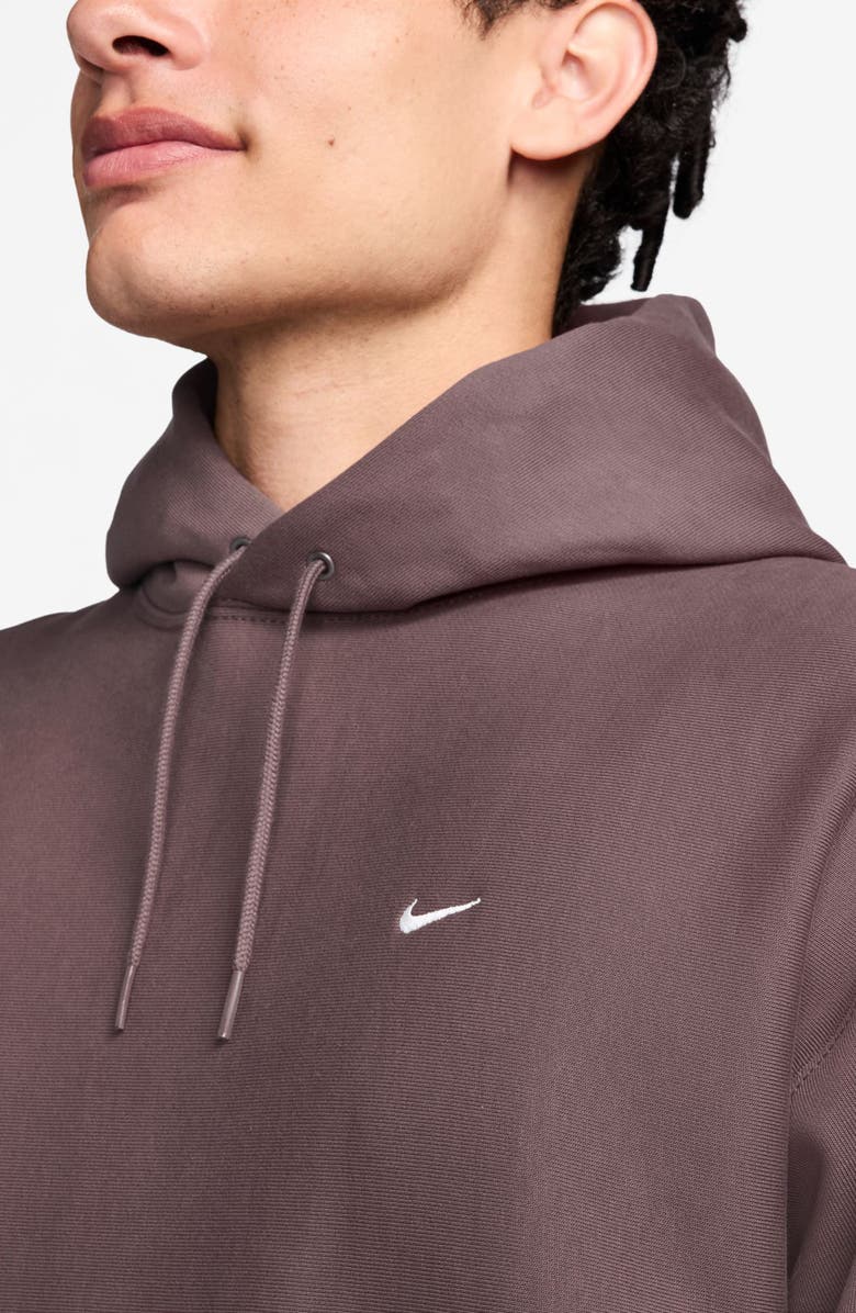 Nike Fleece Hoodie, Alternate, color, Tattoo/ White